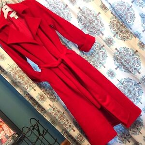 Vintage red trench